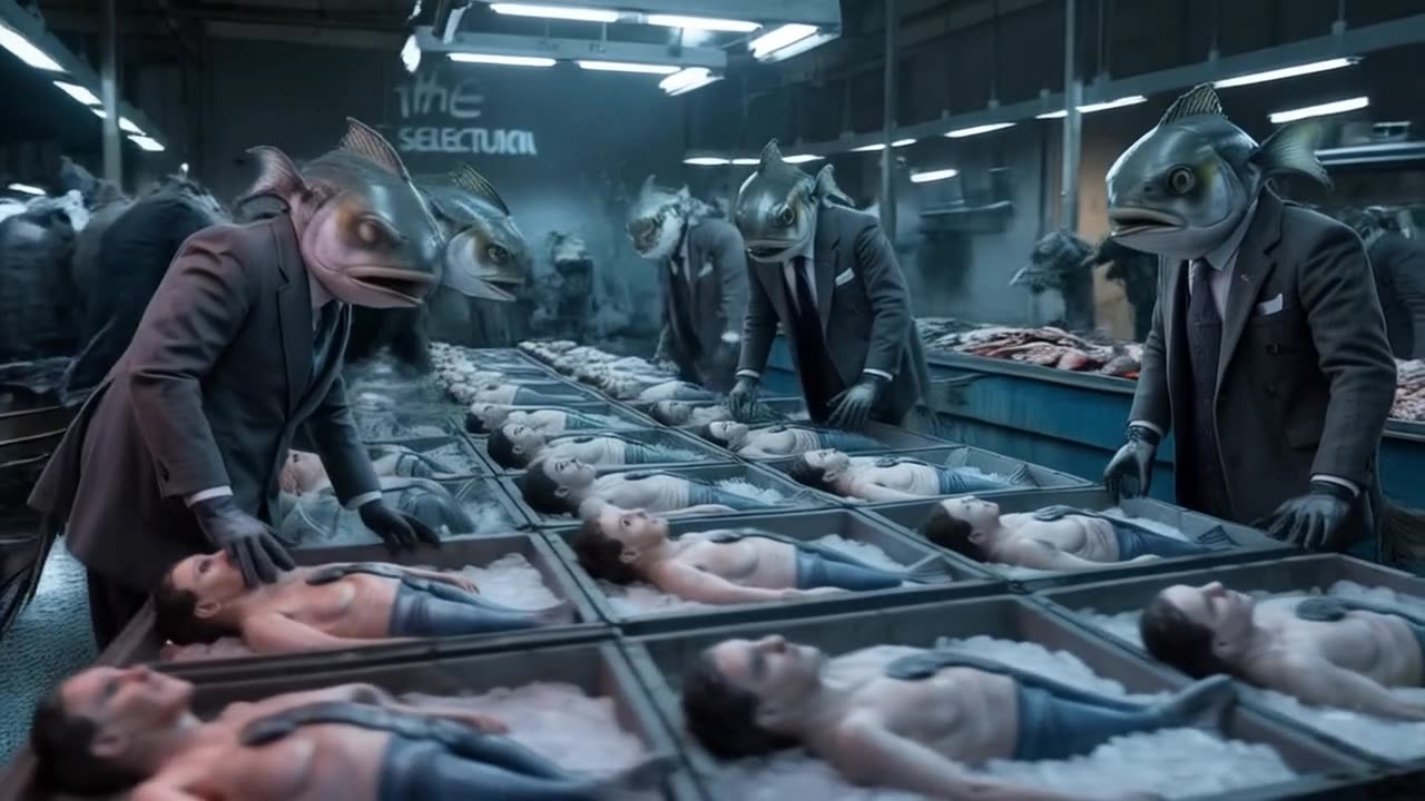 Humans on Ice: The Market Where Fish Choose People