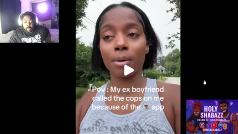 Woman Attacks Boyfriend After Girl Claims He’s Her Baby Daddy on TEA App 😳 #holyshabazz