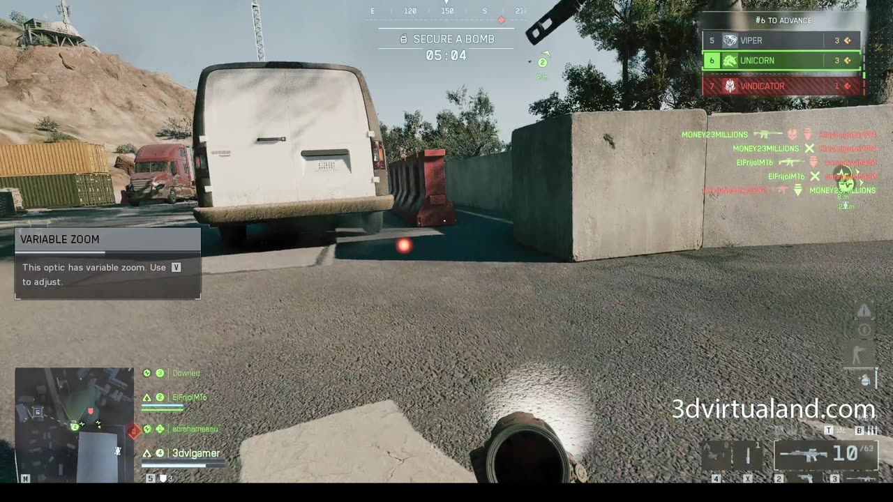 Battlefield REDSEC Season 1 Wednesday and Friday 20:00 pm cdt.