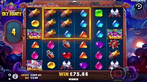 Sky Bounty BIGGEST WIN!! Full Screen 😲 #casino #crypto