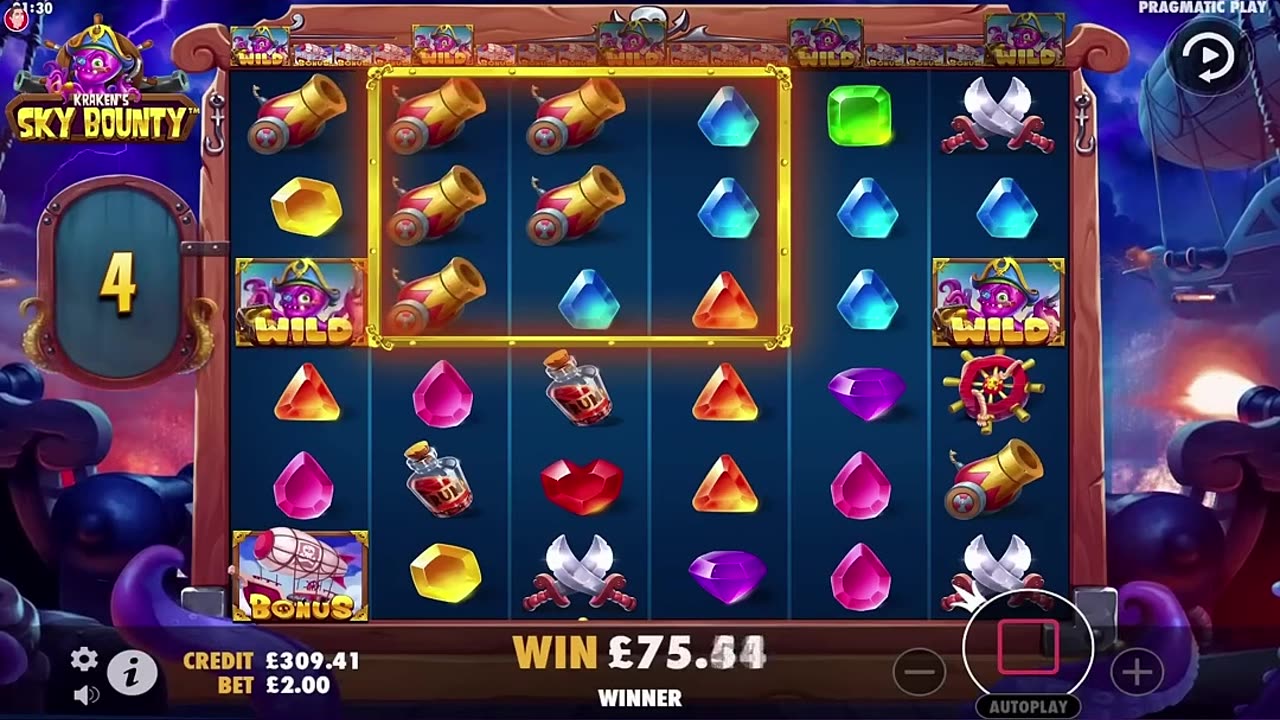 Sky Bounty BIGGEST WIN!! Full Screen 😲 #casino #crypto