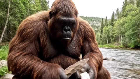 Bigfoot Vlog 7 Nature Shower no Soap needed!