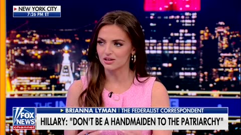 Lyman: Clinton's Comments On Patriarchy Are About Keeping Women Single And Voting Dem