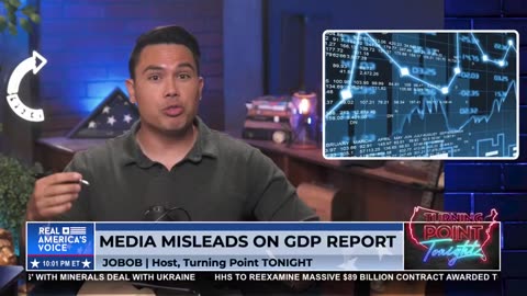 MEDIA MISLEADS ON GDP REPORT