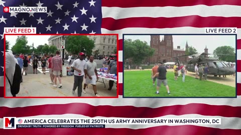 🇺🇸 Military Parade for 250th Army Anniversary on President Trump’s 79th Birthday (June 14, 2025)