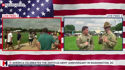 🇺🇸 Military Parade for 250th Army Anniversary on President Trump’s 79th Birthday (June 14, 2025)