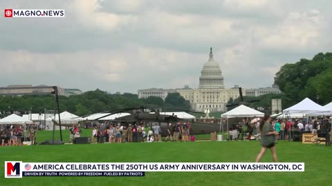 🇺🇸 Military Parade for 250th Army Anniversary on President Trump’s 79th Birthday (June 14, 2025)