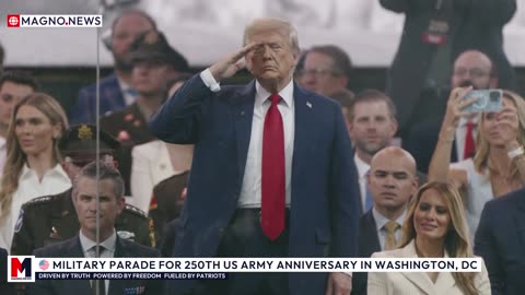 🇺🇸 Military Parade for 250th Army Anniversary on President Trump’s 79th Birthday (June 14, 2025)
