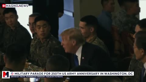 🇺🇸 Military Parade for 250th Army Anniversary on President Trump’s 79th Birthday (June 14, 2025)