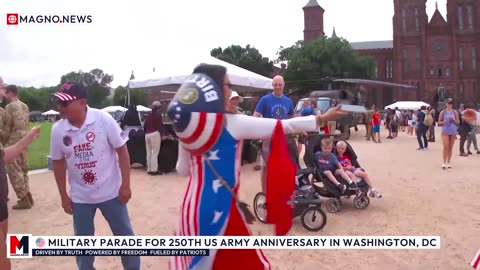 🇺🇸 Military Parade for 250th Army Anniversary on President Trump’s 79th Birthday (June 14, 2025)