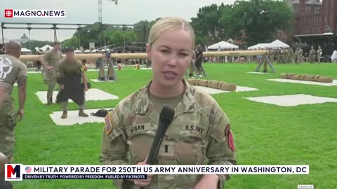 🇺🇸 Military Parade for 250th Army Anniversary on President Trump’s 79th Birthday (June 14, 2025)