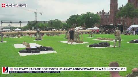 🇺🇸 Military Parade for 250th Army Anniversary on President Trump’s 79th Birthday (June 14, 2025)