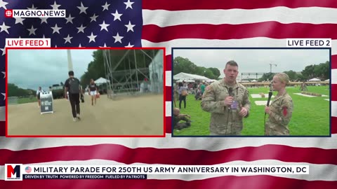 🇺🇸 Military Parade for 250th Army Anniversary on President Trump’s 79th Birthday (June 14, 2025)