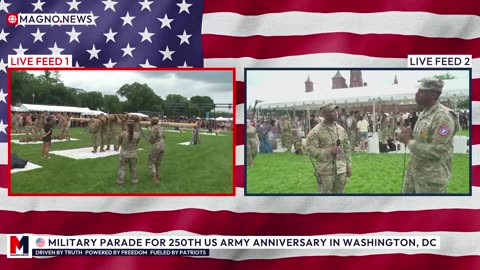 🇺🇸 Military Parade for 250th Army Anniversary on President Trump’s 79th Birthday (June 14, 2025)