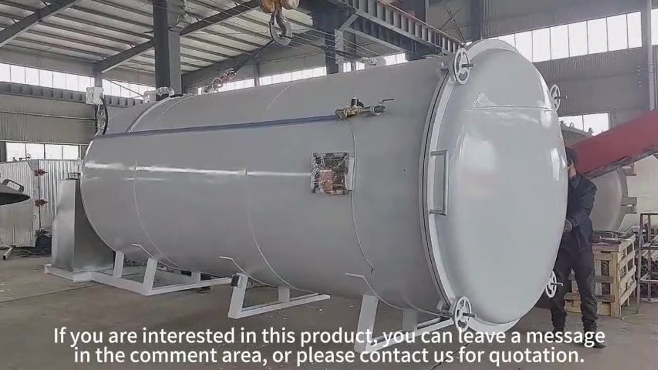 The high-frequency vacuum dryer