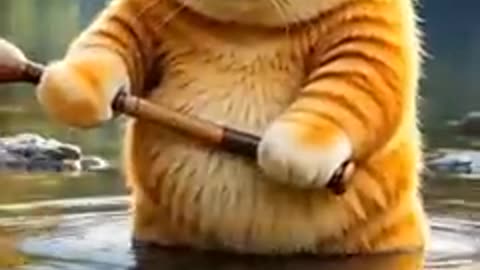 Ai animated Cat funny video #pets #funny #wildlife
