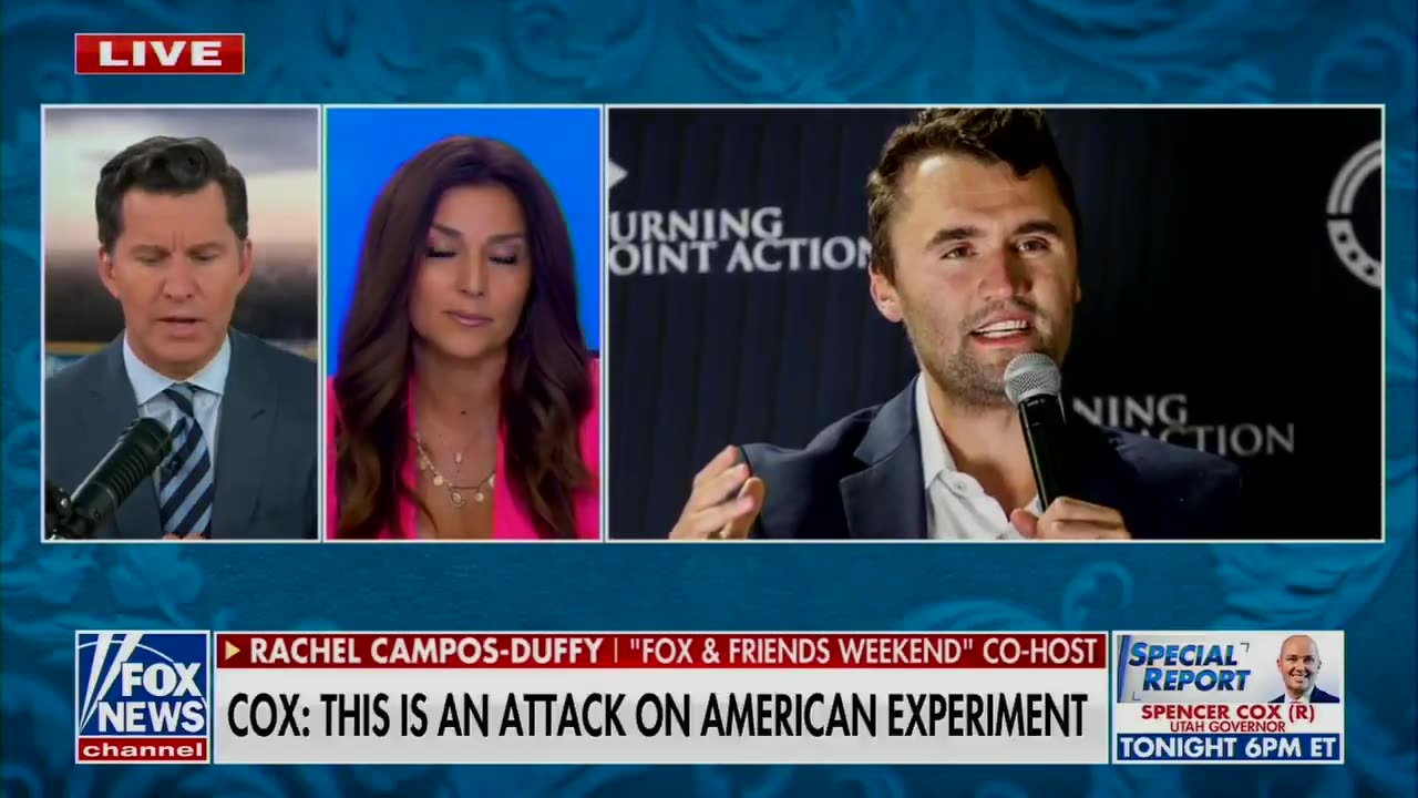 Rachel Campos Raises Incitement to 11 Lies to Fox That Charlie Kirks Murder Was Political