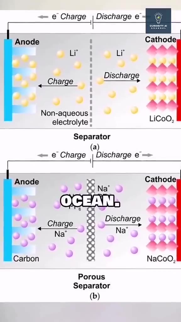 Scientists at the University of Houston are turning seawater into the batteries of the future