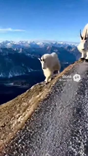 The Mountain Goat Encounter