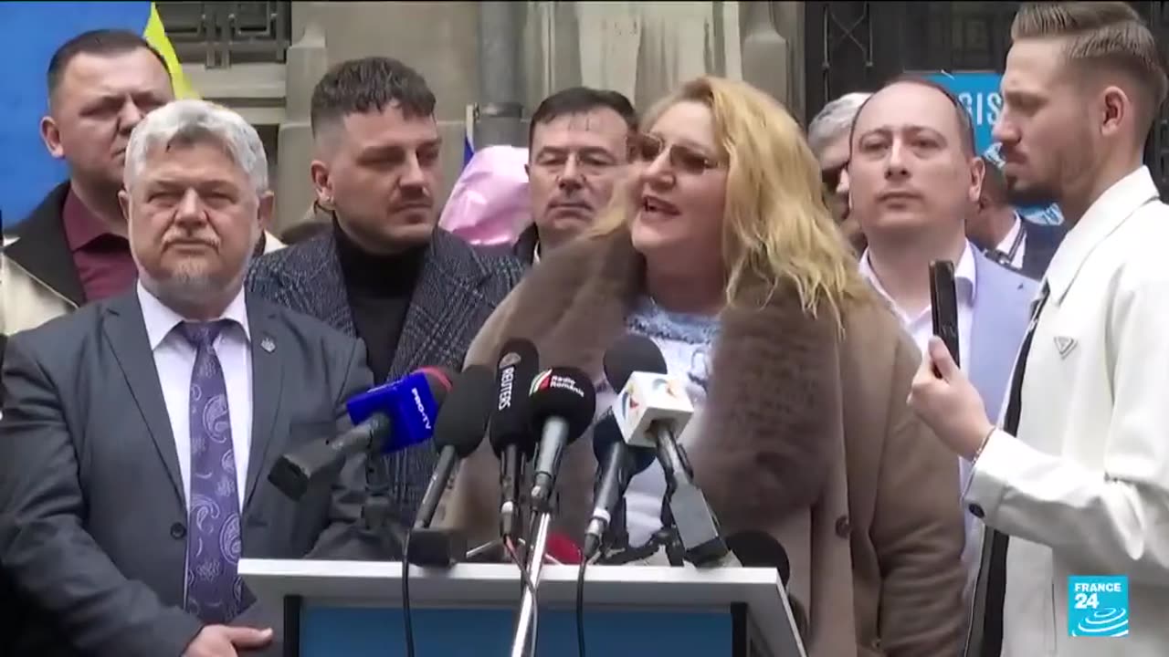 Reportaj despre depunerea candidaturii mele pe France 24 - DIS--- - 14 martie 2025