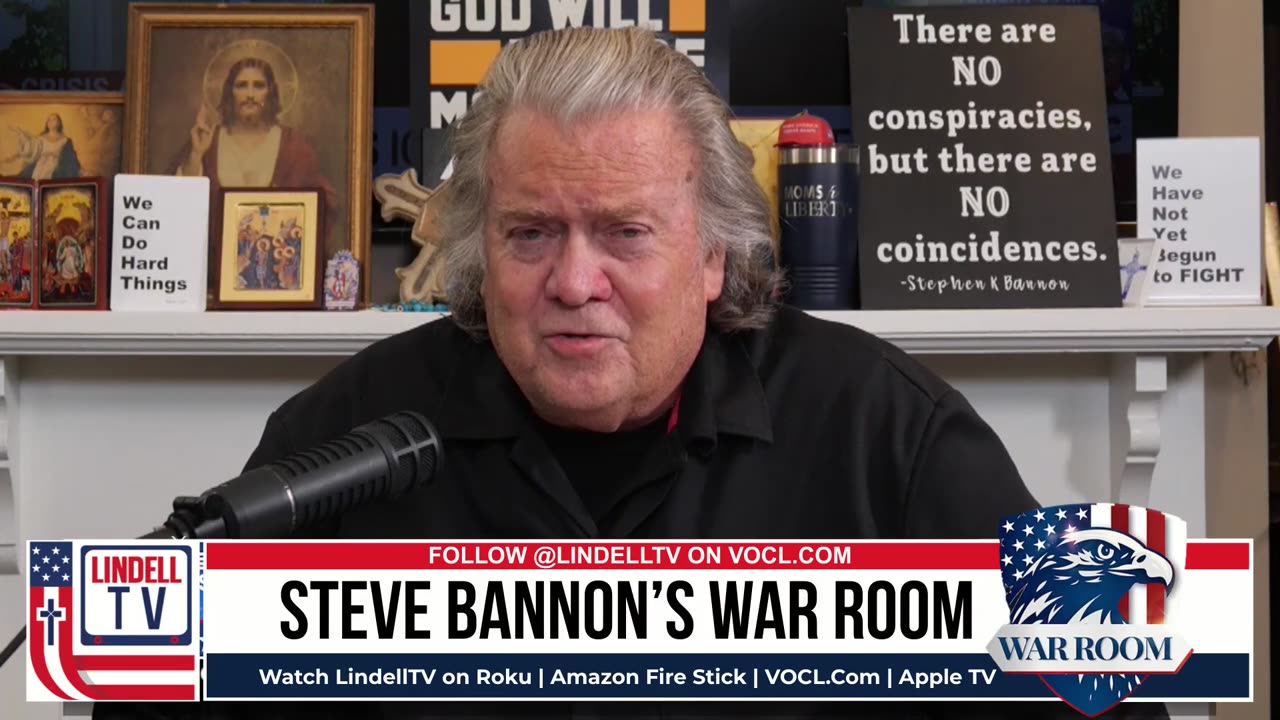 WATCH STEVE BANNON'S WAR ROOM LIVE