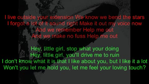 Led Zeppelin I #7 Communication Breakdown (backward lyrics in red)