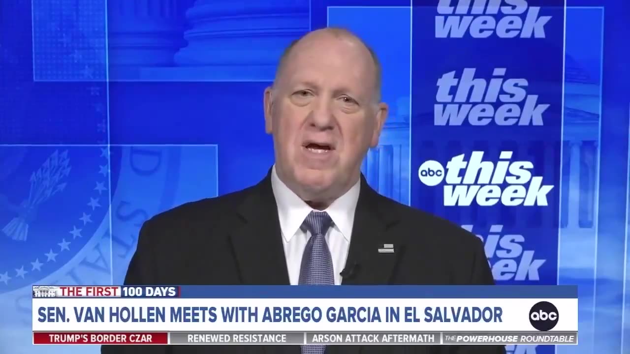 Border Czar Tom Homan wrecks Chris Van Hollen for meeting with MS-13 gangbanger