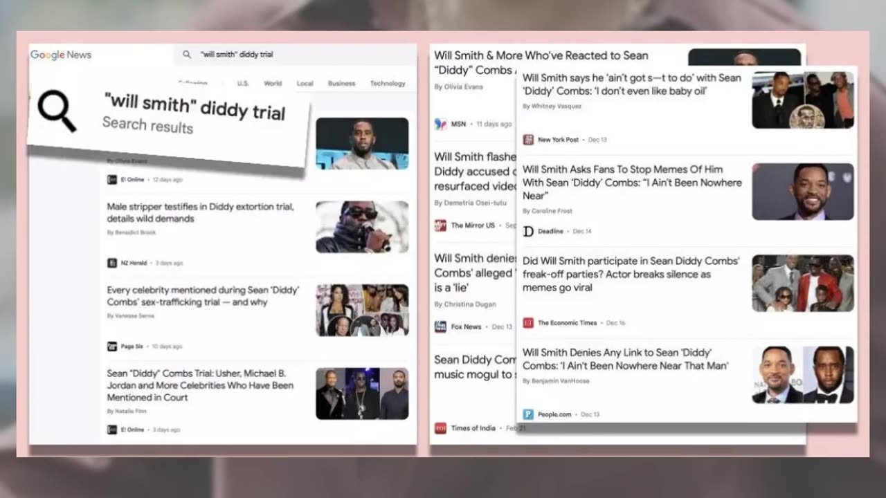 Fact Check: Will Smith Did NOT Testify in the Trial of Sean 'Diddy' Combs