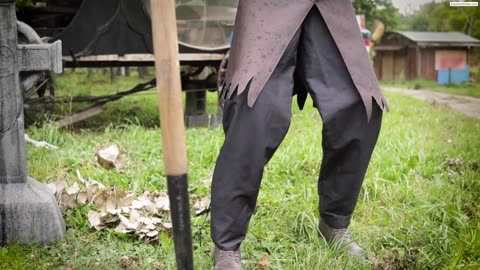 72" Grave Robber Animated Halloween Prop - MR5125137 - Morris Costumes