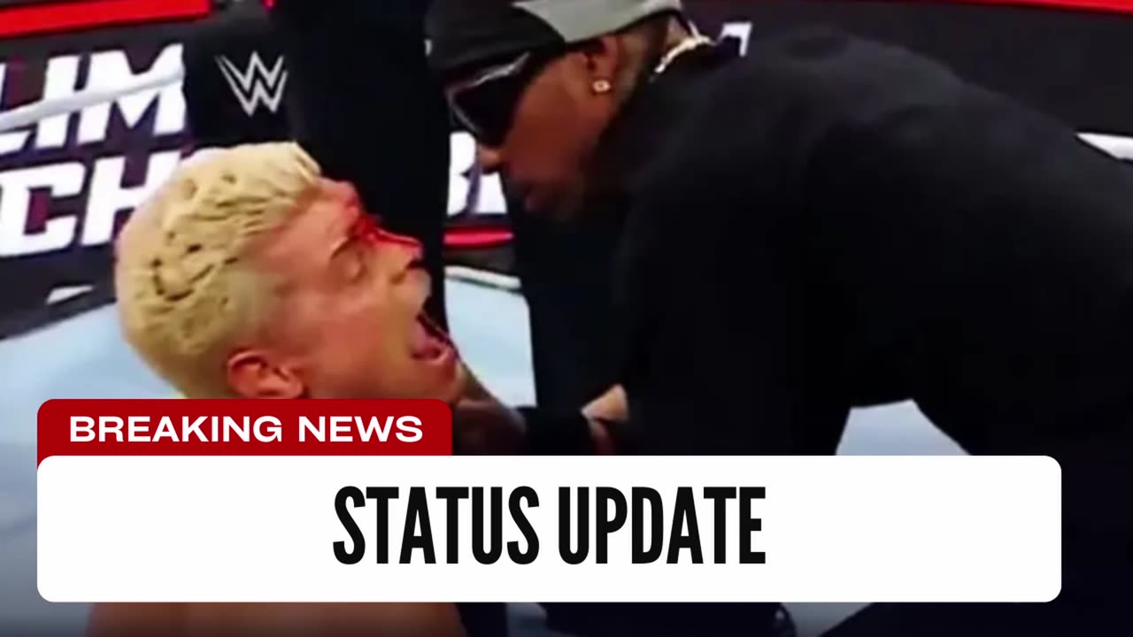 Travis Scott WWE Status Update