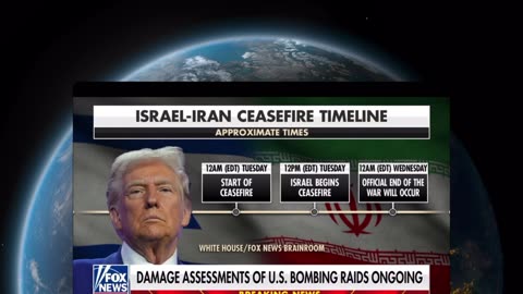 Trace Gallagher nightly news, cease-fire.