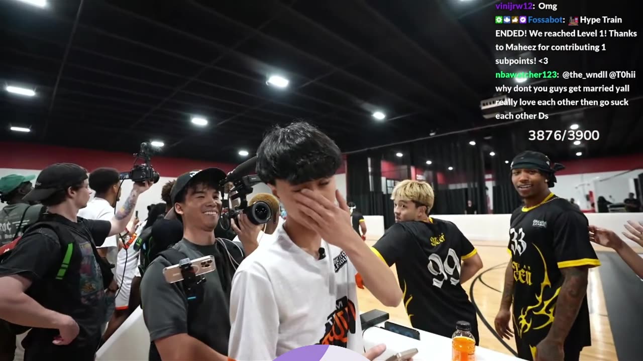 Ray almost got knocked out at Creator League dodgeball game 💀