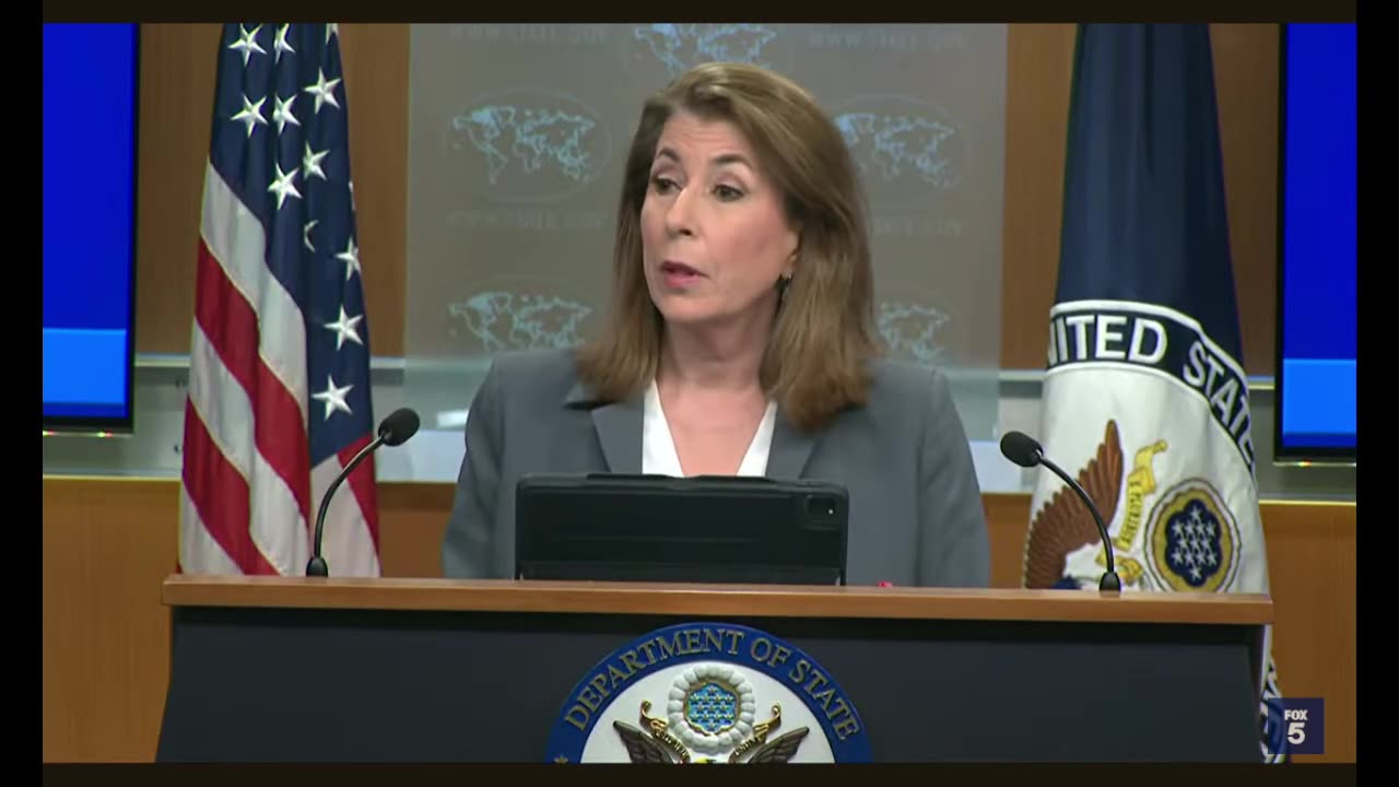 State Department Briefing with Spokesperson Tammy Bruce
