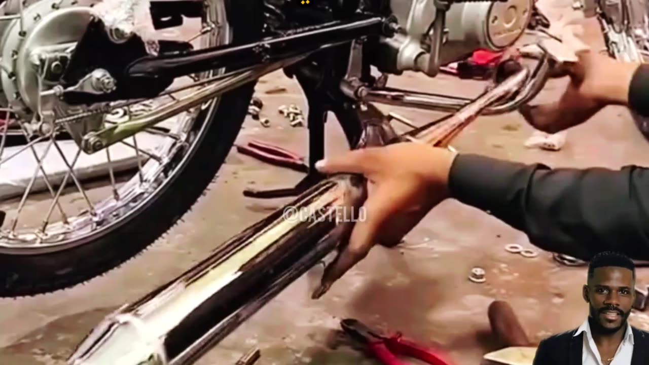 The Pakistani workshops' brilliance in reviving motorcycles.
