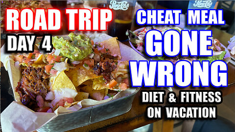Can you cheat on a low carb keto diet? Cheat day gone wrong! Keto diet on vacation - Road Trip Day 4