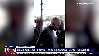 FBI arrests CA man who allegedly threw rocks at officers