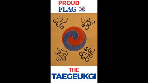 Korea’s Proud Flag — Let It Wave 🇰🇷 (Hand-Painted Tribute)