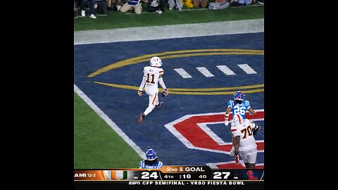 Carson Beck’s Game-Winning Scramble Sends Miami to the Title Game | Fiesta Bowl Thriller