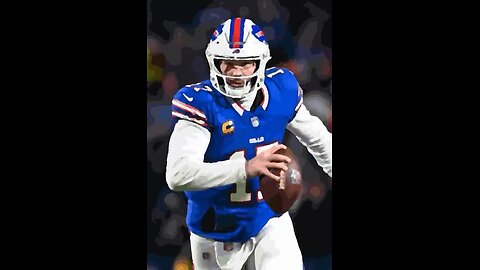 Josh Allen NFL art video
