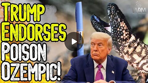 TRUMP ENDORSES POISON OZEMPIC! Big Pharma Exec Collapses Behind President As Health Crisis Worsens