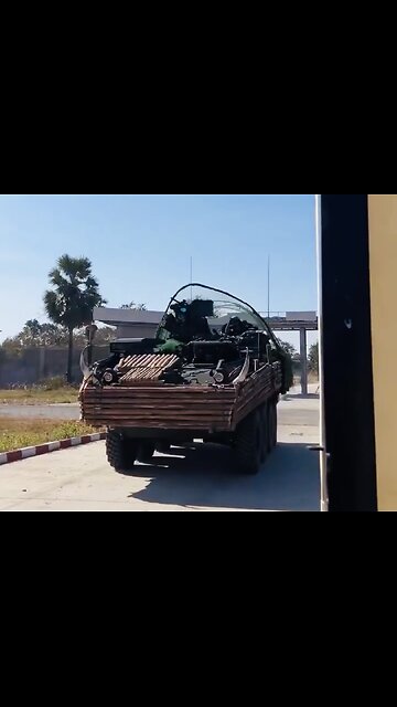 🇹🇭 🇰🇭 🎯 Thai M1126 Stryker Armored Personnel Carrier with Additional Protection