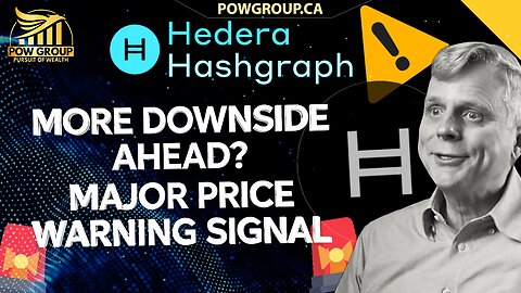 Hedera: More Downside Ahead? HBAR Major Price Warning Signal Flashing