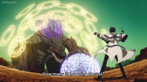 alec and team vs mid lvl boss | The Banished Court Magician Aims to Become the Strongest