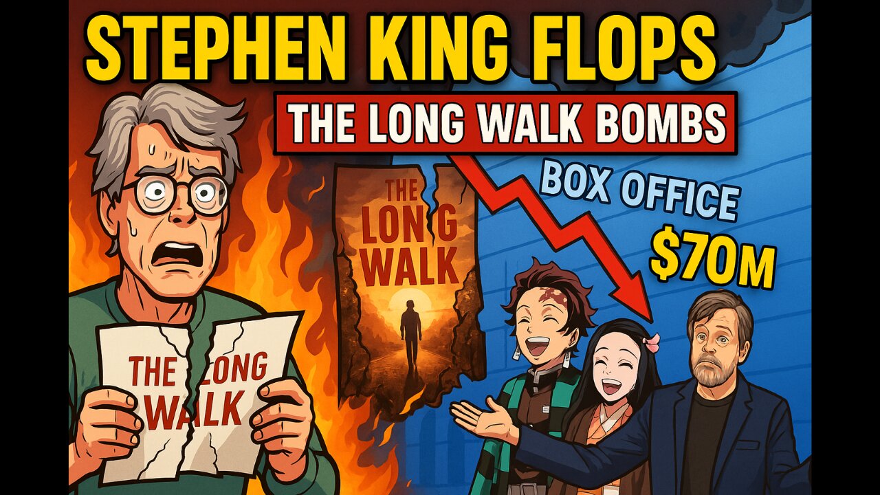 Stephen King’s “The Long Walk” FLOPS After Charlie Kirk Comments