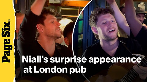 Niall Horan performs new single 'Drive Safe' with surprise appearance at London pub