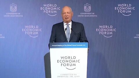 Klaus Schwab says that we are transitioning from the industrial era into an "intelligent world"