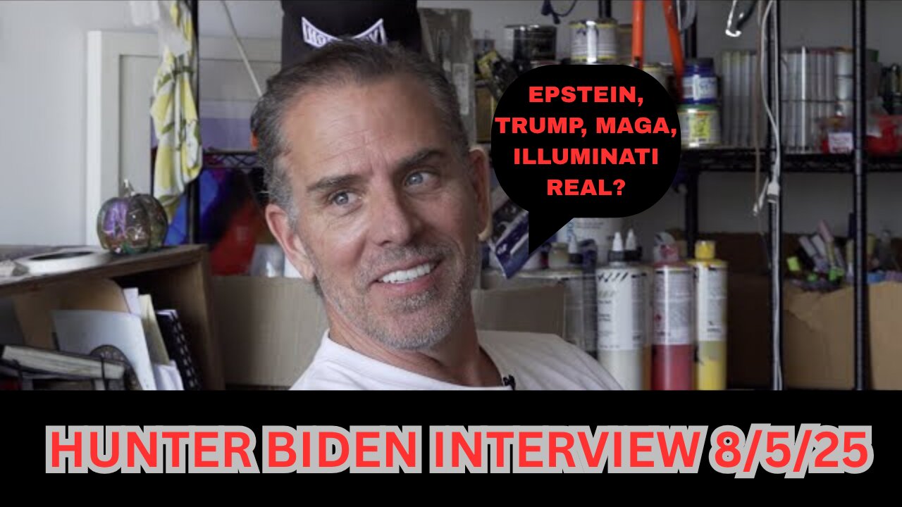 HUNTER BIDEN INTERVIEW 8/5/25! (LIVE REACTION).