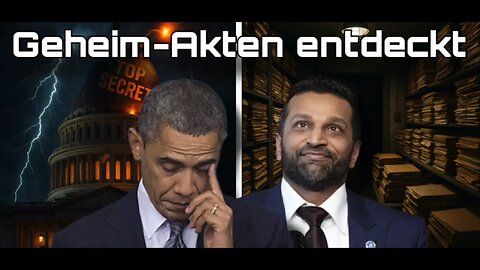 🎥 Explosive Wende: FBI-Chef findet Obamas Geheim-Akten