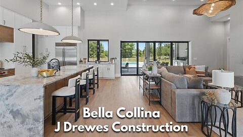 Tour a Custom Luxury Home Built by J Drewes Construction in Bella Collina - Clermont Florida