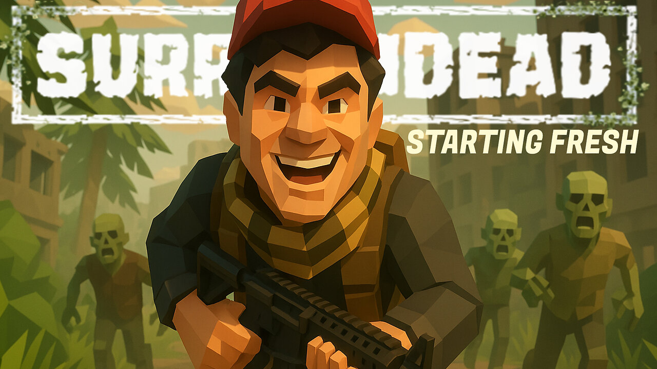 SurrounDead LIVE: Can I Survive the Zombie Horde? | Open‑World Survival
